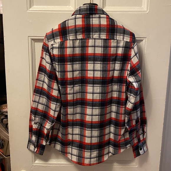 🎉HP🎉 Free Planet red/white/black plaid shirt - Picture 5 of 5